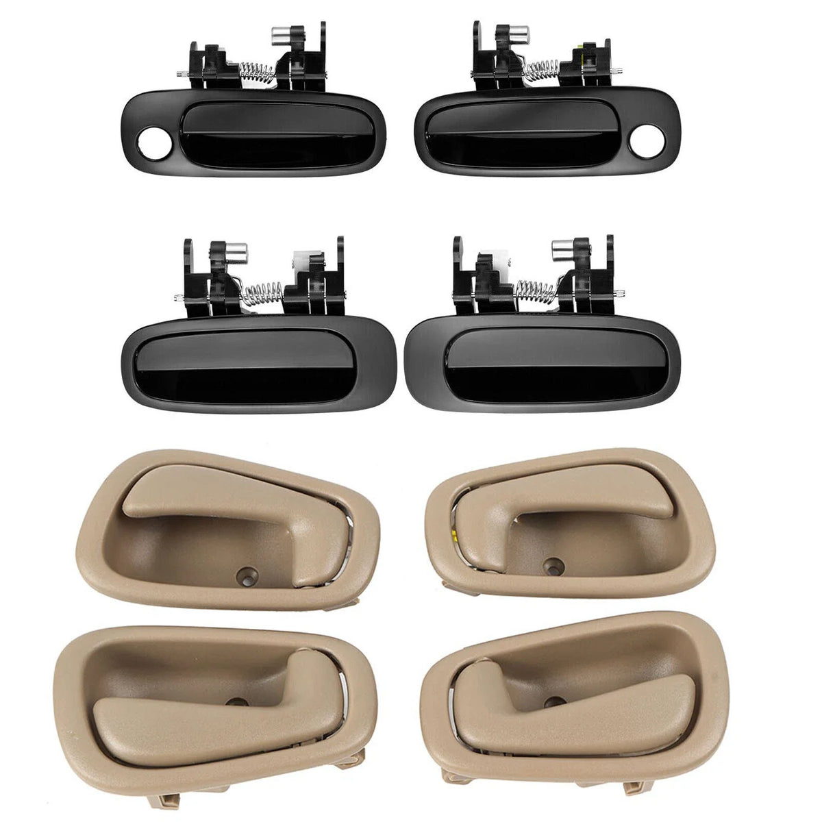 4-Pack Door Handles for Toyota Corolla (1998-2002)