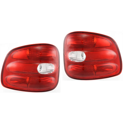 Tail Lights Set of 2 for Ford F150 Flareside (1997–2003)