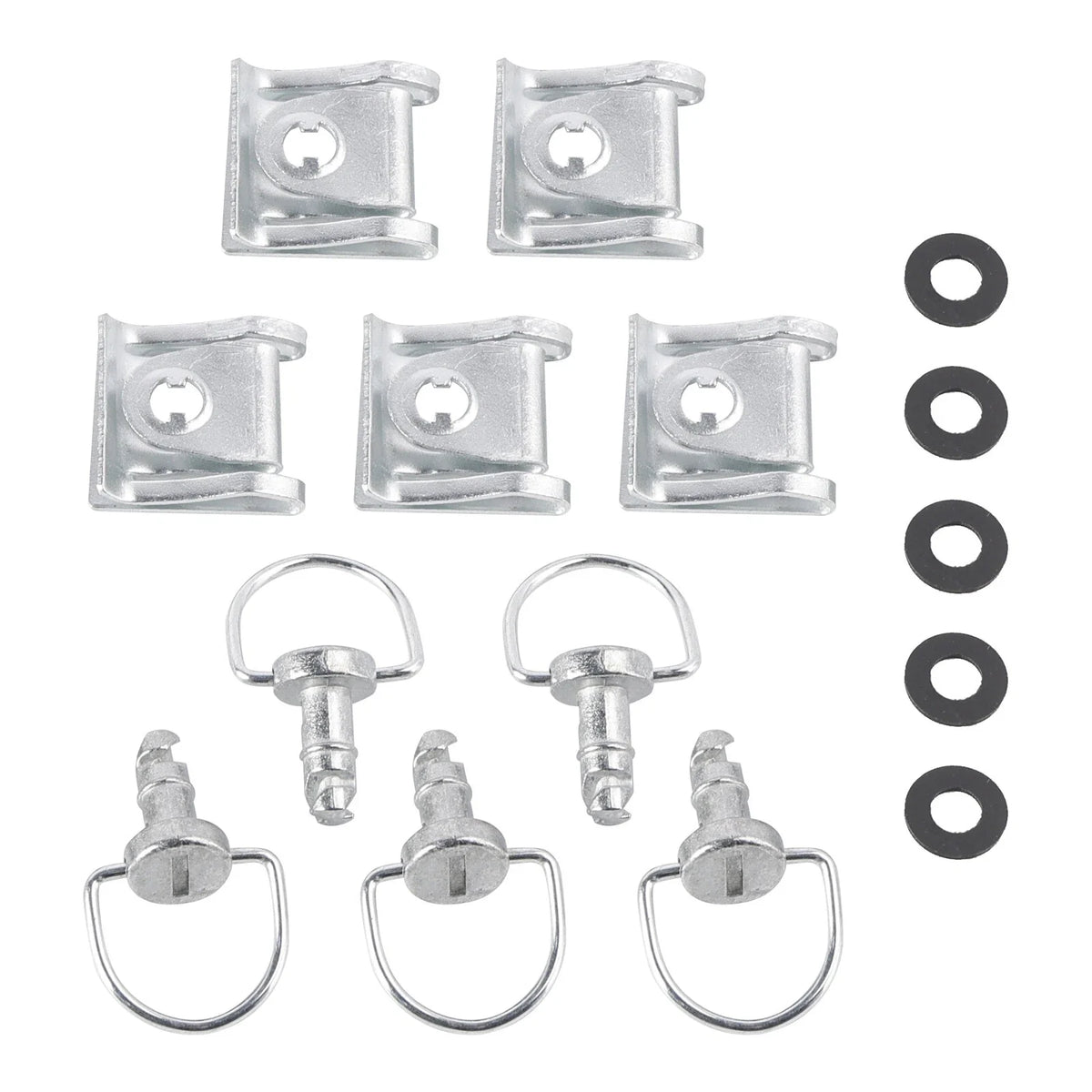 Motorcycle D Ring Fairing Fasteners Set of 5 (14mmT9)