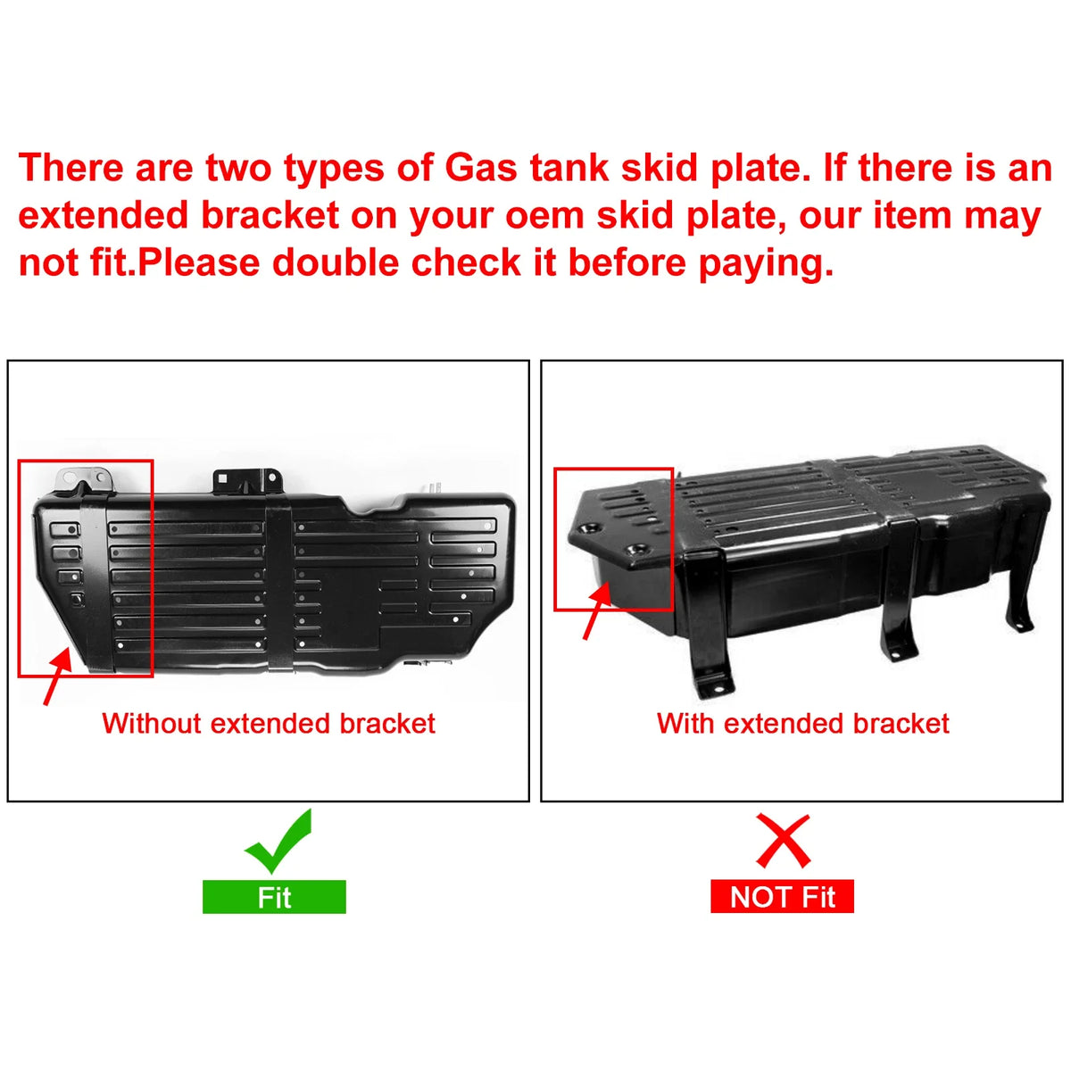 Fuel Tank Skid Plate for Jeep Grand Cherokee/Commander (2005–2010) 52090270AF