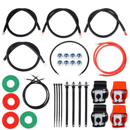 Battery Cables Kit for Ford Superduty F250/F350/Excursion 1999–2003 7.3L Diesel