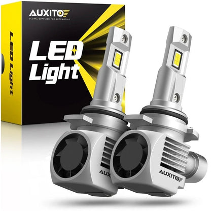 LED Headlight Bulb Kit 9012 for HIR2 (9000LM, High/Low Beam, CANBUS)