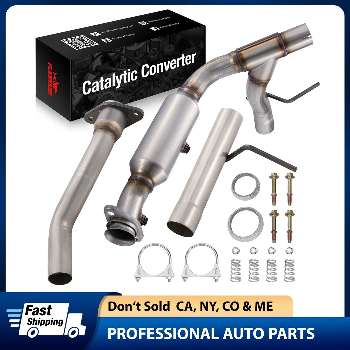 Right Side Catalytic Converter for Ford F-150 (2011–2014)