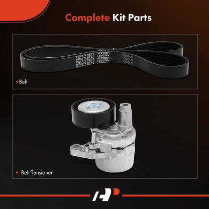 2X Serpentine Belt Drive Component Kit for Altima (2013-2018) - Nissan