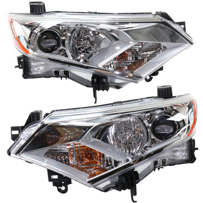 Headlight Pair for Nissan Quest (2011) CAPA