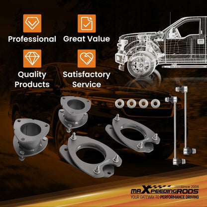 2" Rear & 2.5" Front Lift Spacer Kit for Honda Ridgeline 2006-2014