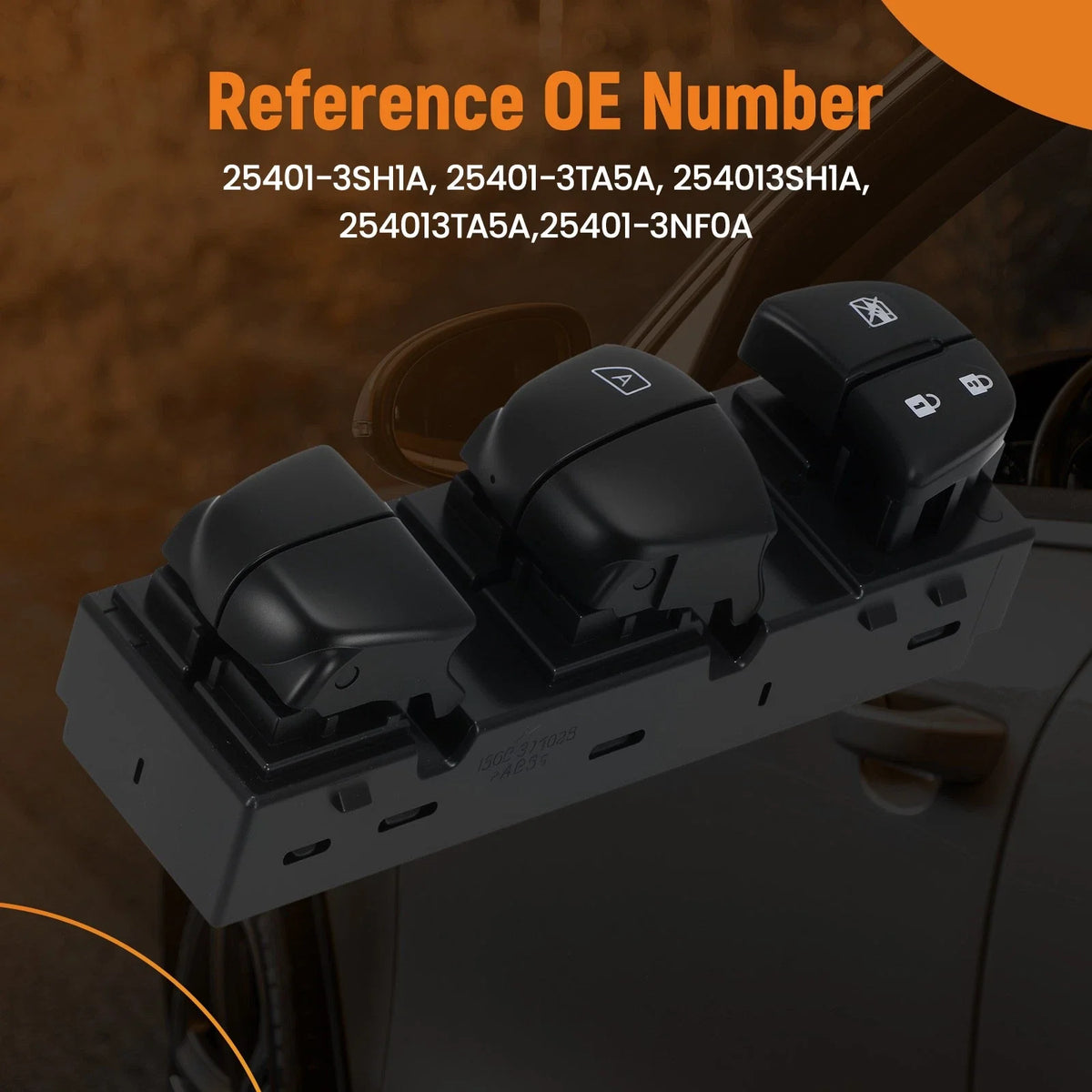 Power Window Master Switch for Sentra Rogue Leaf Altima 2013-2018