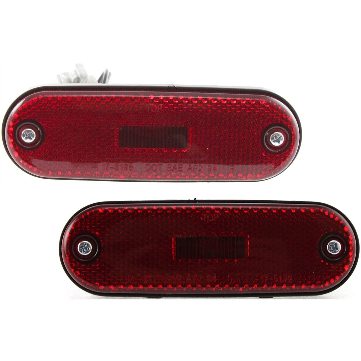 Set of 2 Rear Side Marker Corner Lights for Toyota RAV4 (1996–2000) 8175042010 8176042010