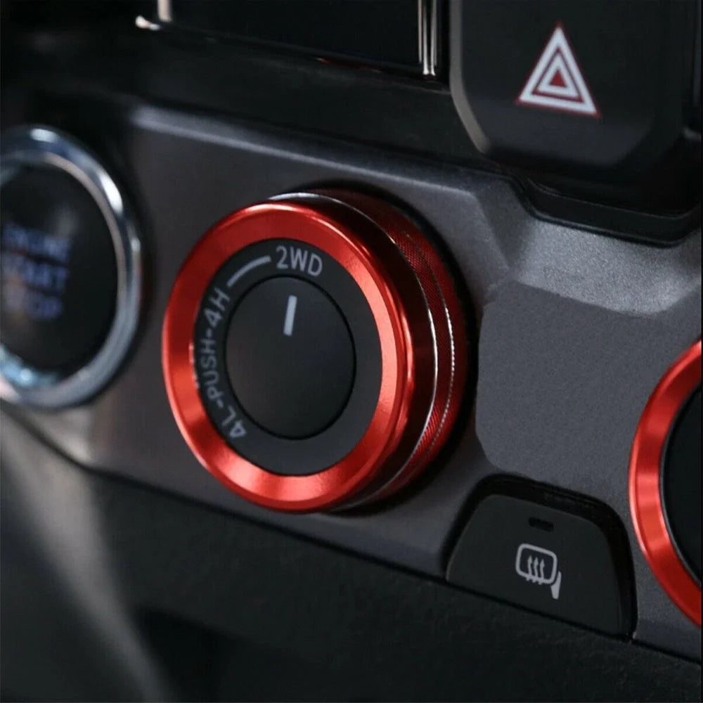 Set of 4 Air Conditioner Knobs for Toyota Tacoma 2016-2020