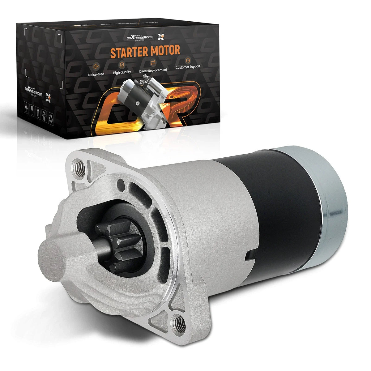 Starter Motor for Dodge Raider 2.6L (1987–1989) 458582 8T Auto 12V 1.4kW