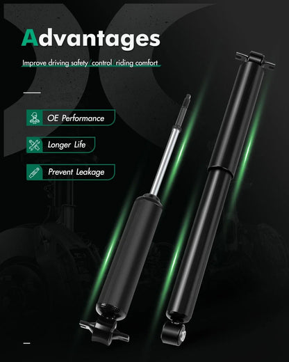 Set of 4 Shocks Absorbers & Struts for Dodge Dakota 2WD (1987–1996)
