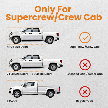 Rear Underseat Storage Box for Ford F-150 Super Crew (2015–2020)