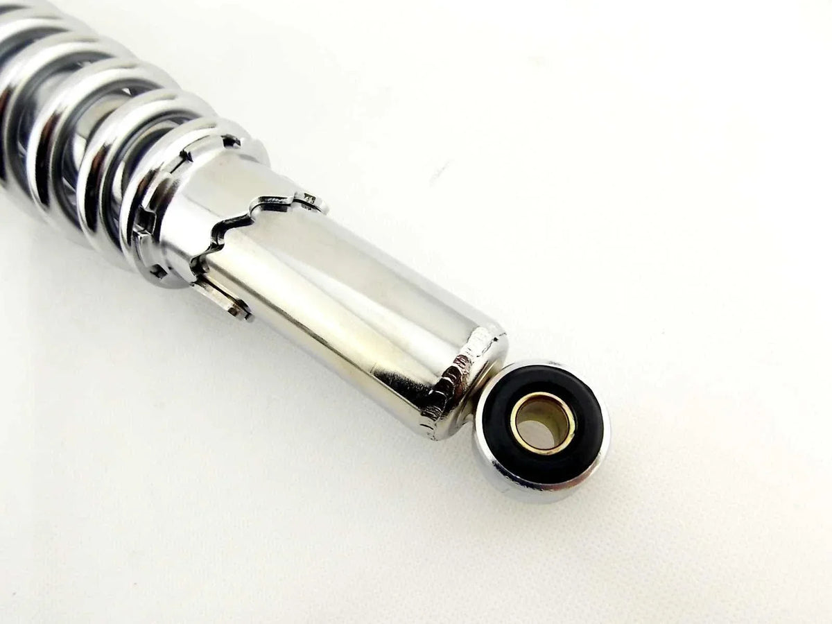 350mm Shock Absorbers in Chrome for Honda XL125K