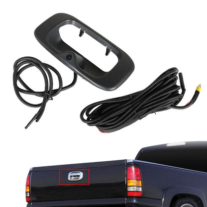 Backup Camera in Black for Tailgate Handle - GMC Sierra / Chevy 1999-2006