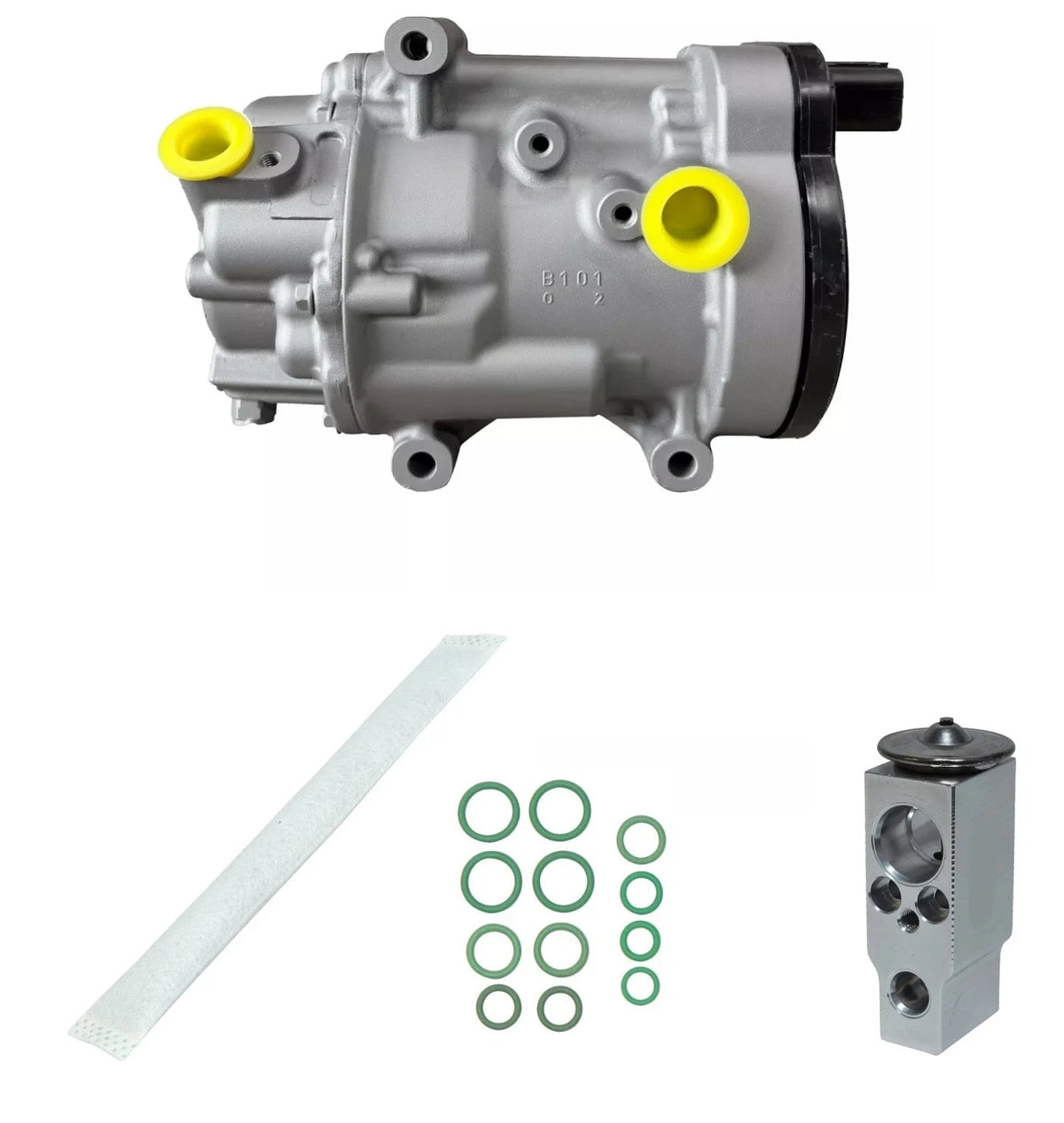 AC Compressor Kit Replacement for Toyota Prius AWD-e 1.8L Hybrid (2020–2022)
