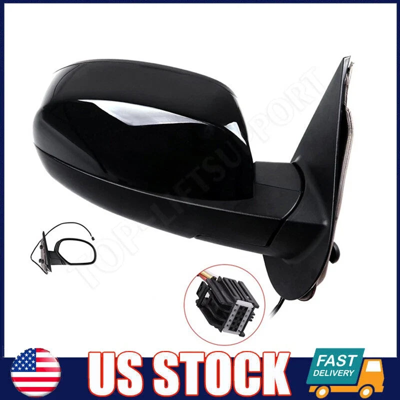 Power Mirror for Chevrolet Silverado 1500 (2007–2013) Right Manual Folding Heated