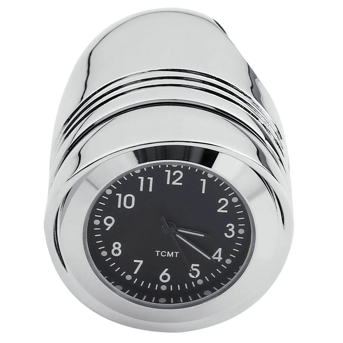 Chrome Clock for Handlebar Mount on Harley Dyna (1991–2023)