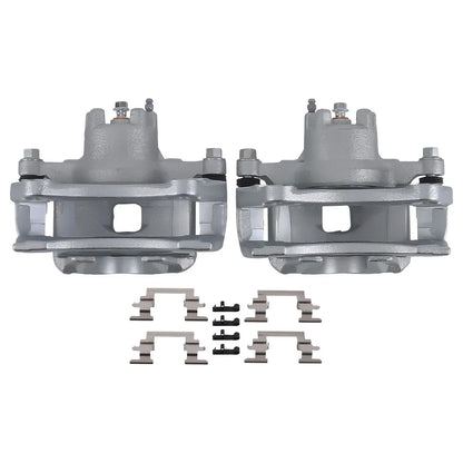 Front Brake Caliper Pair w/Bracket for Sebring, Dodge Avenger 07-14