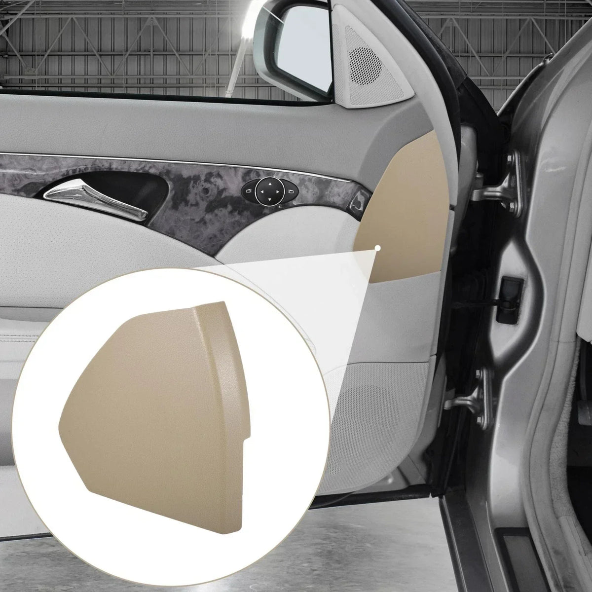 Door Cover Trim for Mercedes Benz E-Class Front (2003-2009)