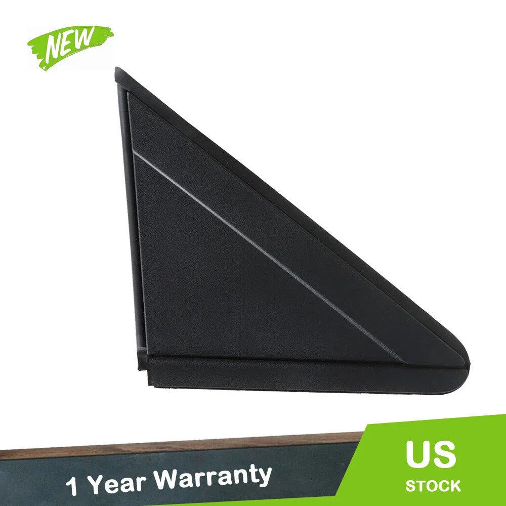 Black Plastic Mirror Flag Applique for Dodge Grand Caravan (2008–2020)