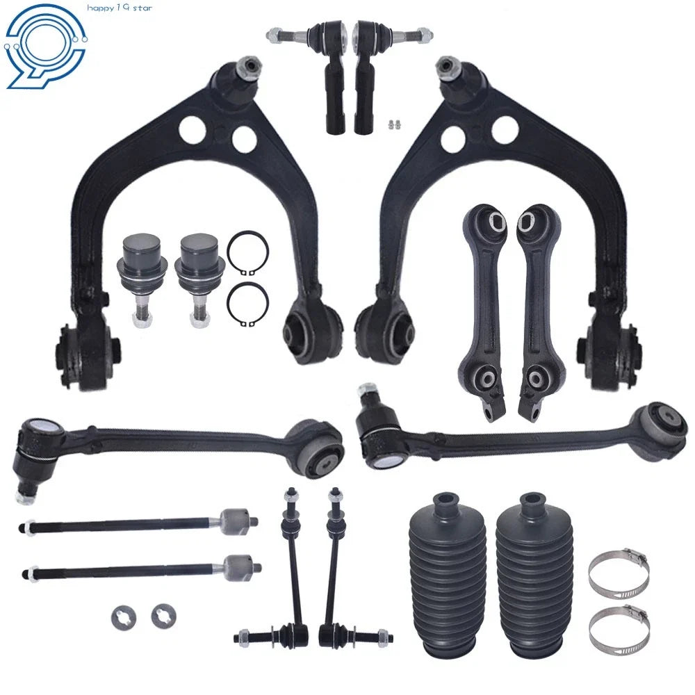 Set of 16 Front Control Arms Tie Rods for Dodge Challenger (2011–2014)