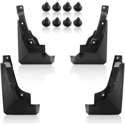 Front & Rear Molded Mud Flaps for Toyota RAV4 (2019-2022)