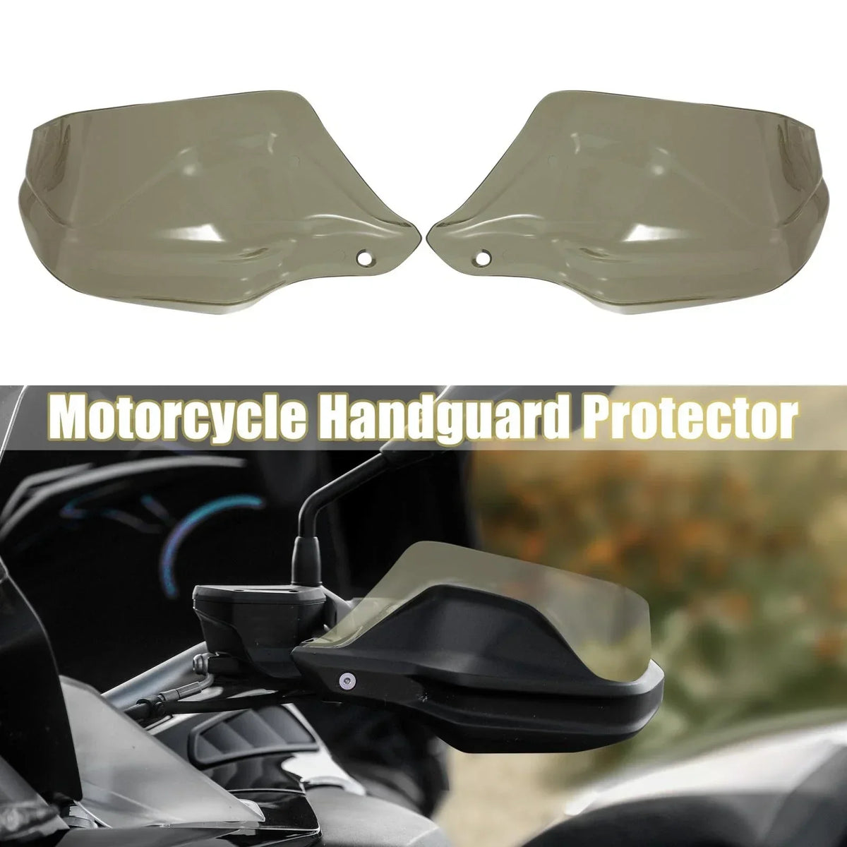 Brown Handguard Protector for BMW R1250GS Windshield Guard