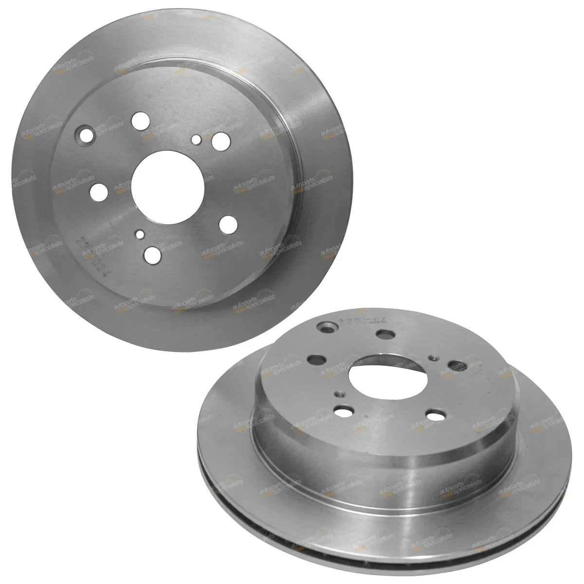 Rear Brake Rotors - 2 Piece Set for Toyota Tarago (1990–2000)