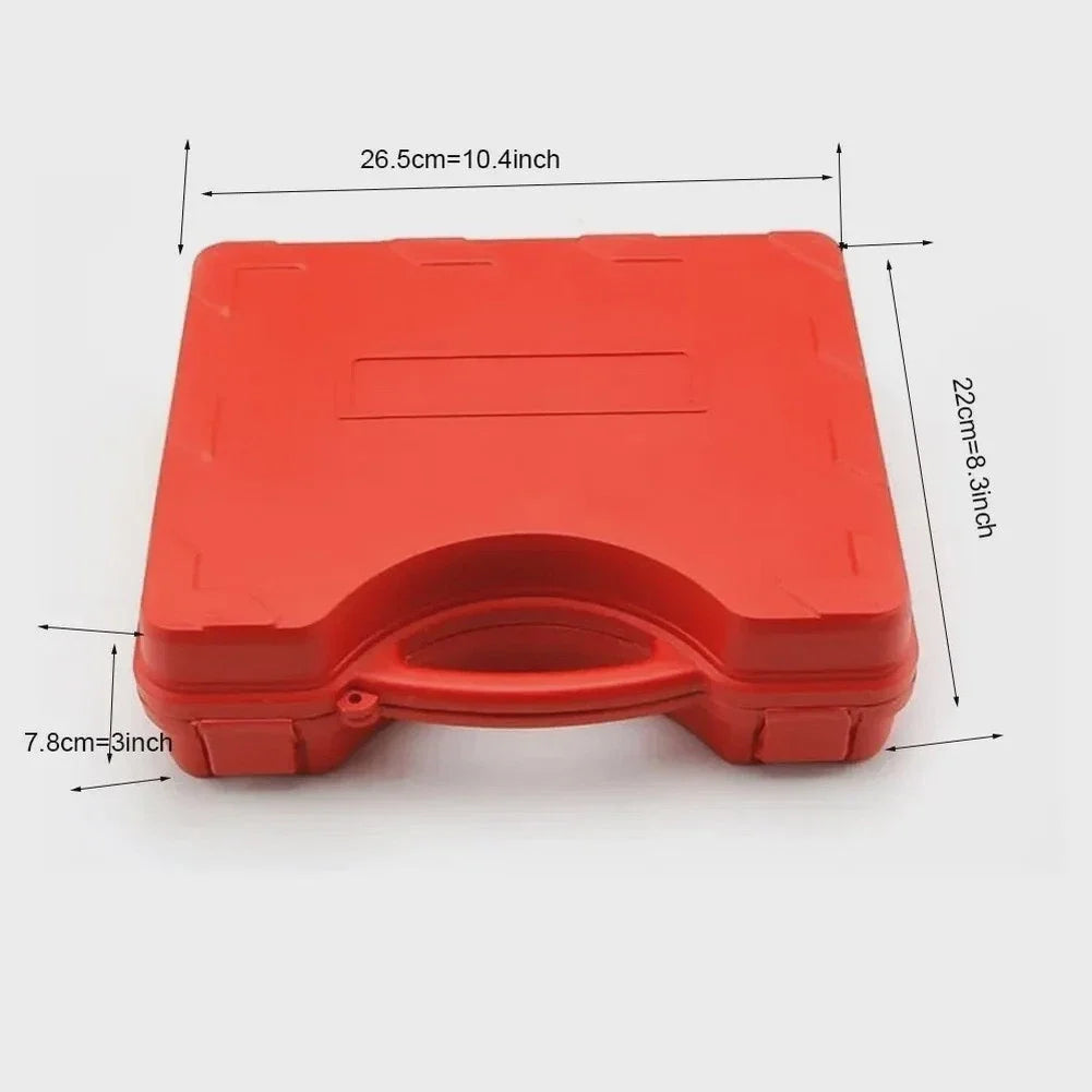 Brake Bleeding Kit with Handheld Vacuum Pump and Pressure Gauge for