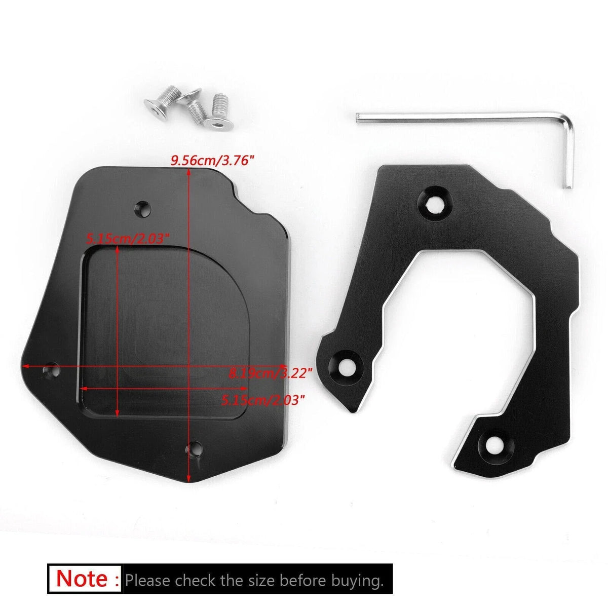 Kickstand Extension Pad for BMW F800GS 2008-2016 Model