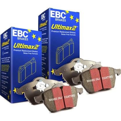 Set of 2 Brake Pads for Ford Transit Connect, Escape