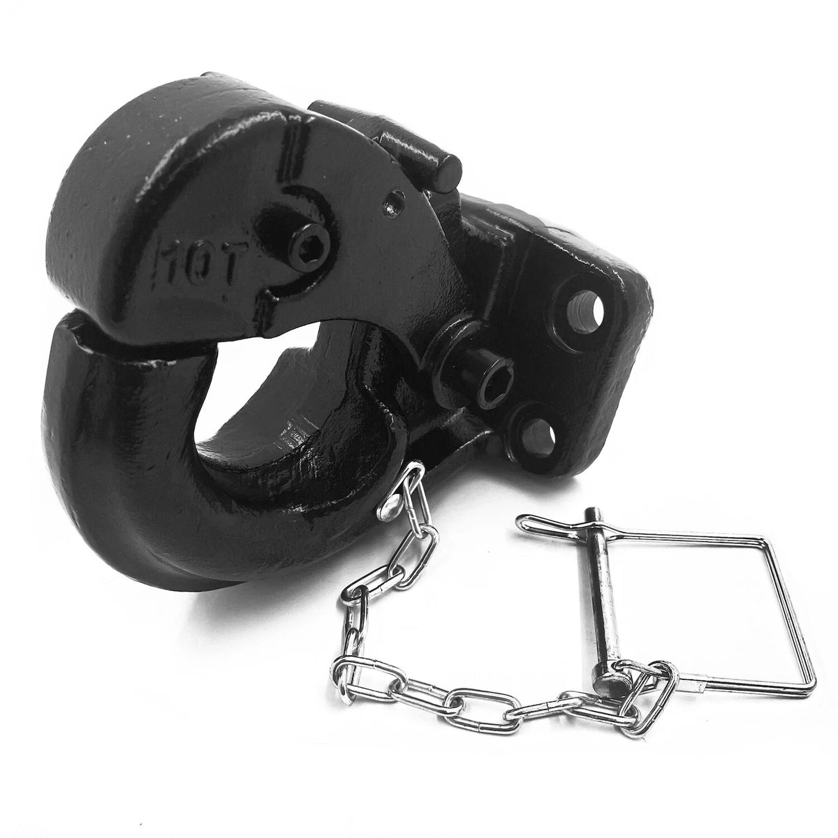 Pintle Hook 10-Ton Heavy Duty for Rigid Mount Trailer Towing