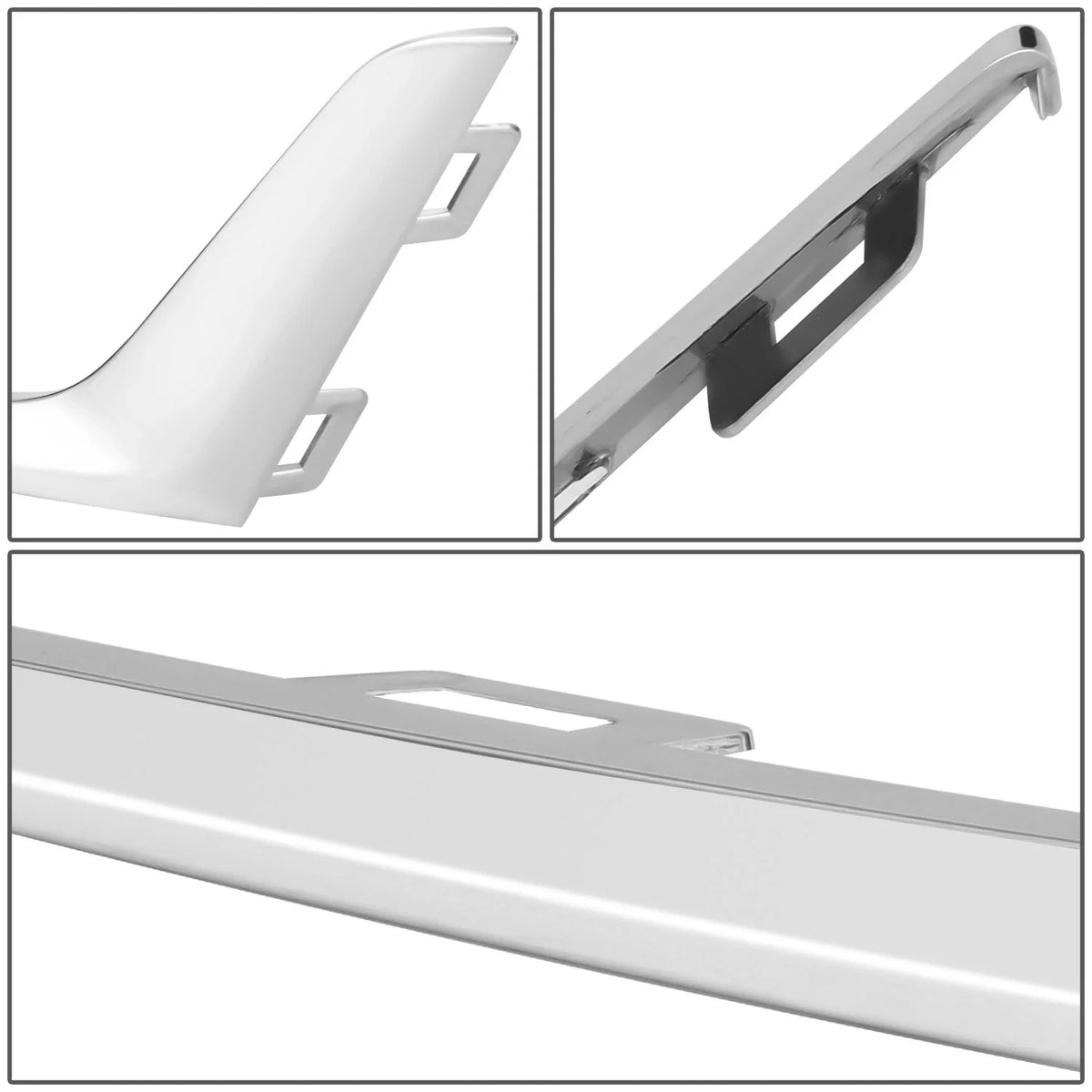 Bumper Grille Trim for BMW 330I 330E (2019–2022) - Polished Chrome