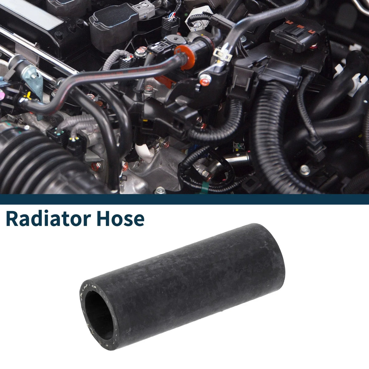 Radiator Hose Coolant Pipe for Audi A6 (2006–2011) No. 06E121058D Rubber