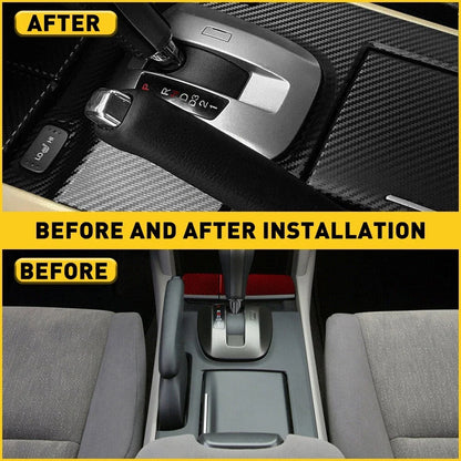 3D Carbon Fiber Interior Trim for Honda Accord 2008–2012