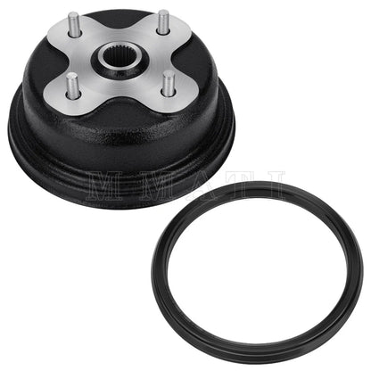 Rear Brake Drum & Seal for Yamaha Big Bear 350 Kodiak 400 (1993–1999) 4GB-2531E-00-00