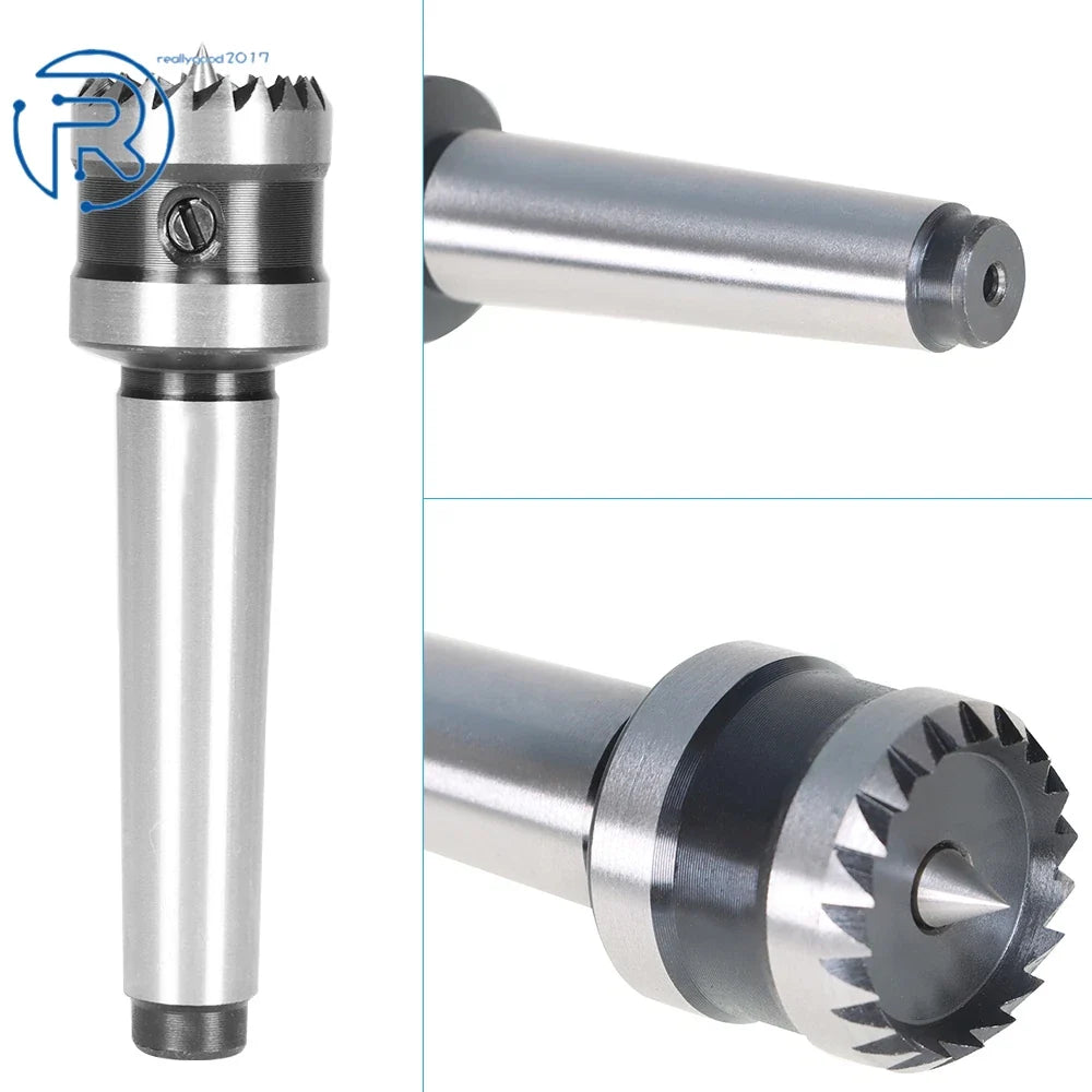1 Inch Crown Multi Spur Wood Turning Lathe Drive Center with MT2 Arbor