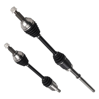 Front Pair of CV Axle Shaft Assemblies for Nissan Pathfinder 2013-2014