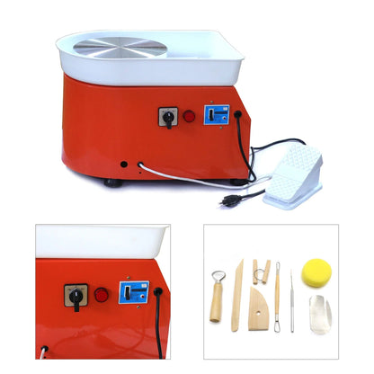 Clay Craft Pottery Wheel Table Top Forming Machine - 350W