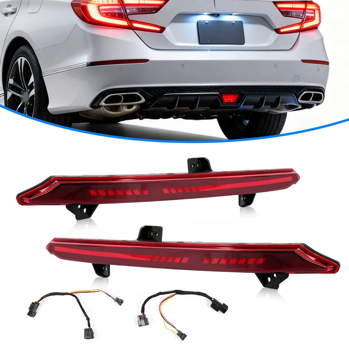LED Reflector Tail Light for Honda Accord (2018–2022)
