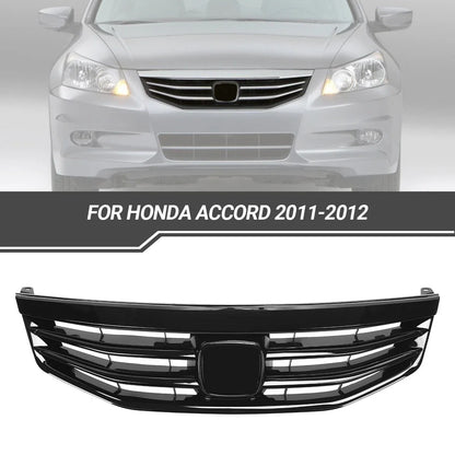 Front Bumper Upper Grille Mesh Grill for Accord (2011-2012)