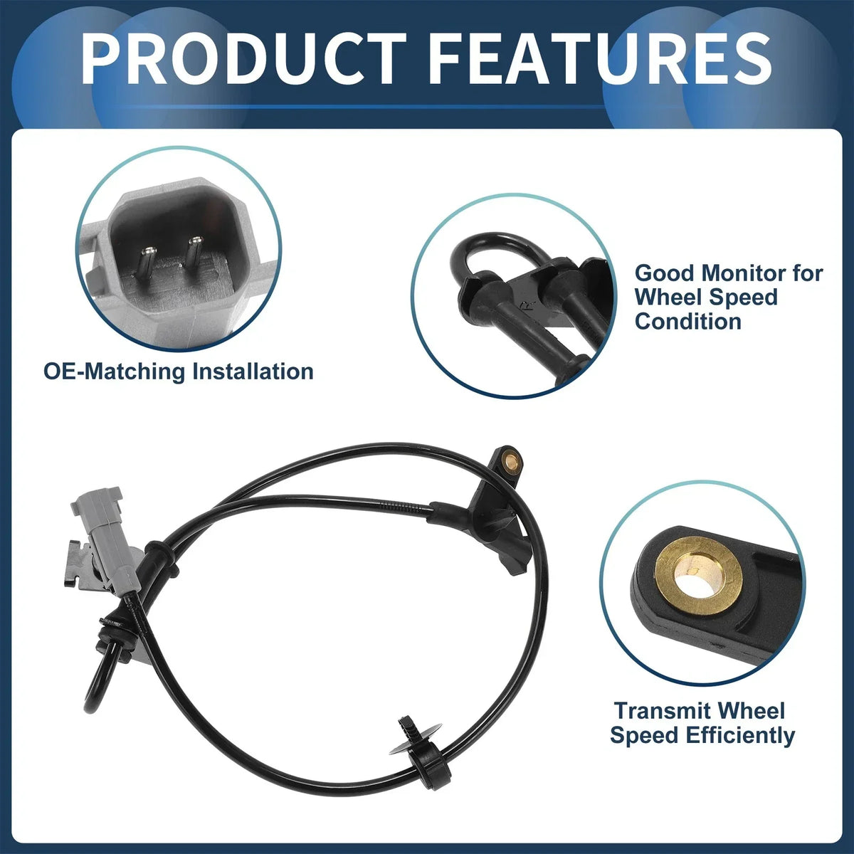 Wheel Speed Sensor ABS for Chrysler Town & Country (2011-2016)