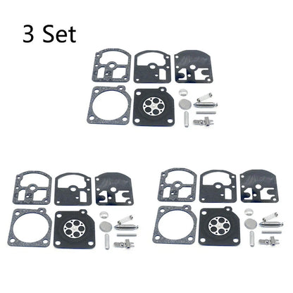 3X Carburetor Kit for Zama RB-3, Homelite 330, C1S-H2A
