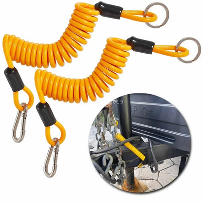 Trailer Breakaway Cable Set (2X) - Heavy Duty, 6FT Length