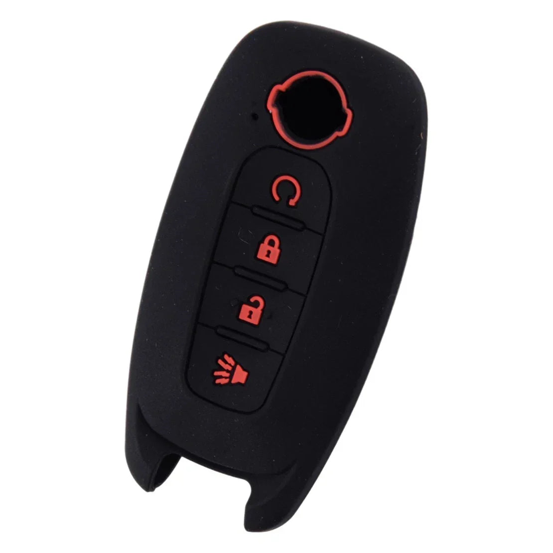 Silicone 4 Button Key Cover Case for Kicks Rogue Pathfinder Nissan 2023