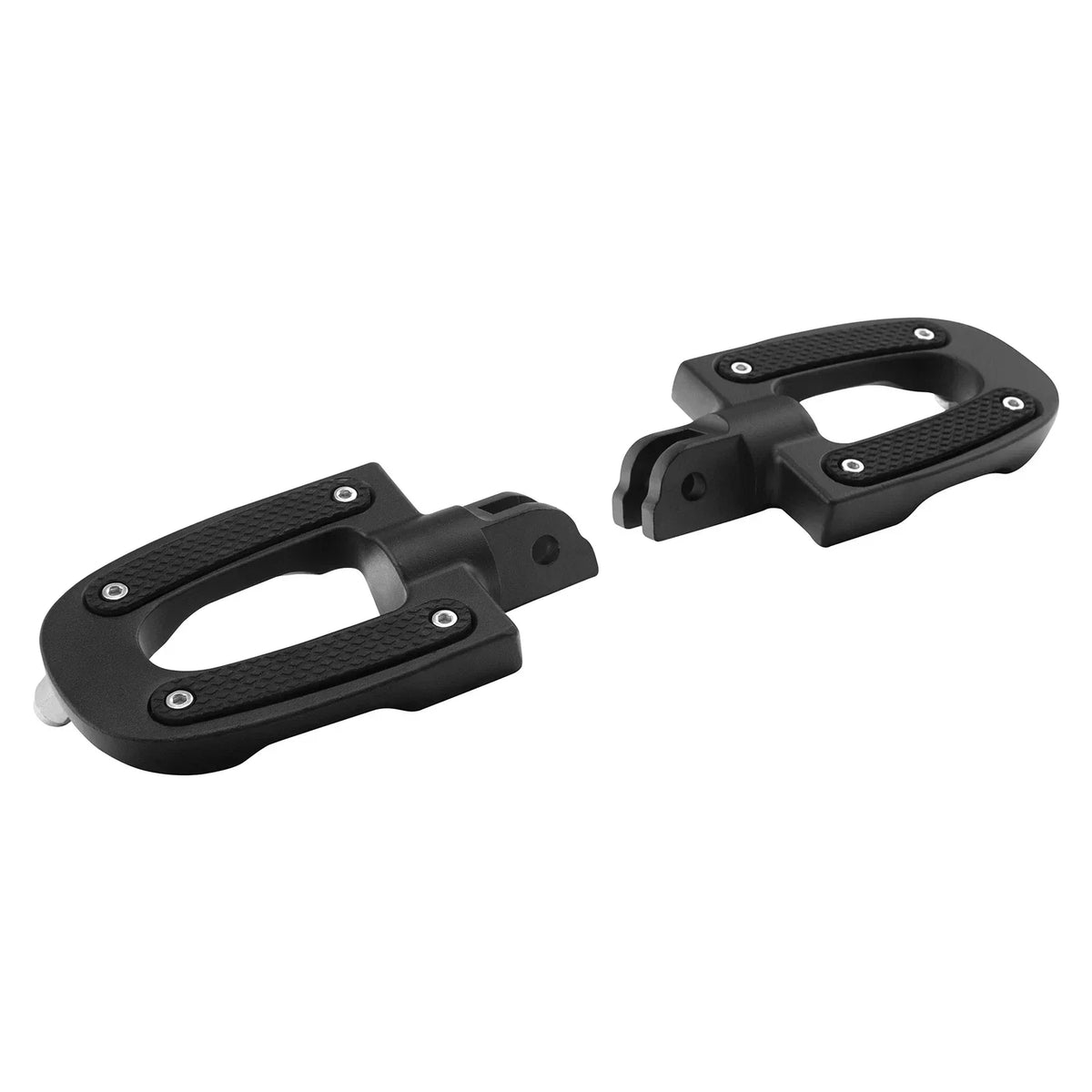 Matte Black Footpegs for Front Driver on Harley Softail Sport Glide 2018-2025