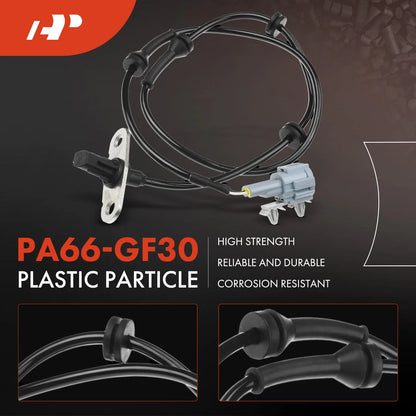 4-Piece ABS Wheel Speed Sensor Set for Nissan Frontier (Auto Trans)