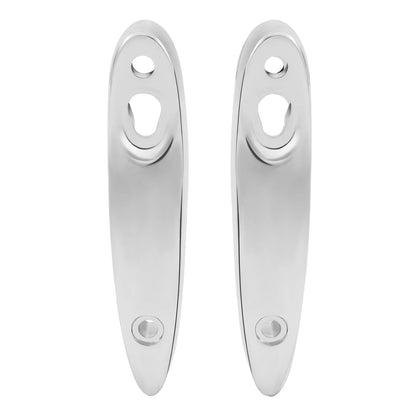 Chrome Turn Signal Extension License Plate Kit for Softail 2000-2025