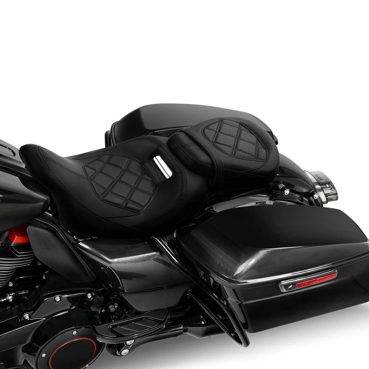 Low Profile Driver and Passenger Seats for Harley Street Glide 2009-2023
