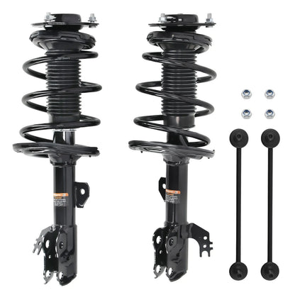 Front Strut Assembly with Sway Bar Links for Toyota Camry 2012-2017